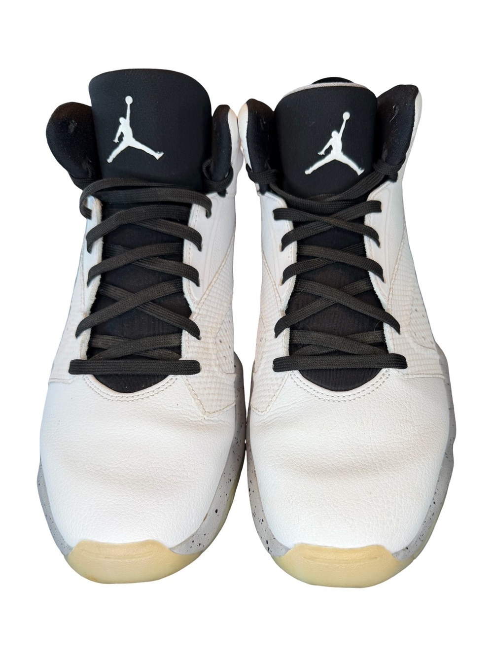 Nike Air Jordan Men’s Lift Off White and Black Basketball Sneakers Size 10